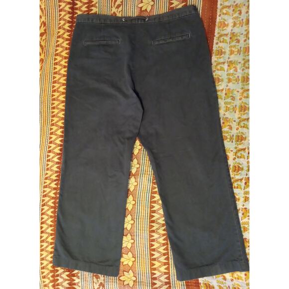 J.Crew Men's Drawstring Pants Made in Mauritius SZ 34 L Gray - Picture 2 of 7